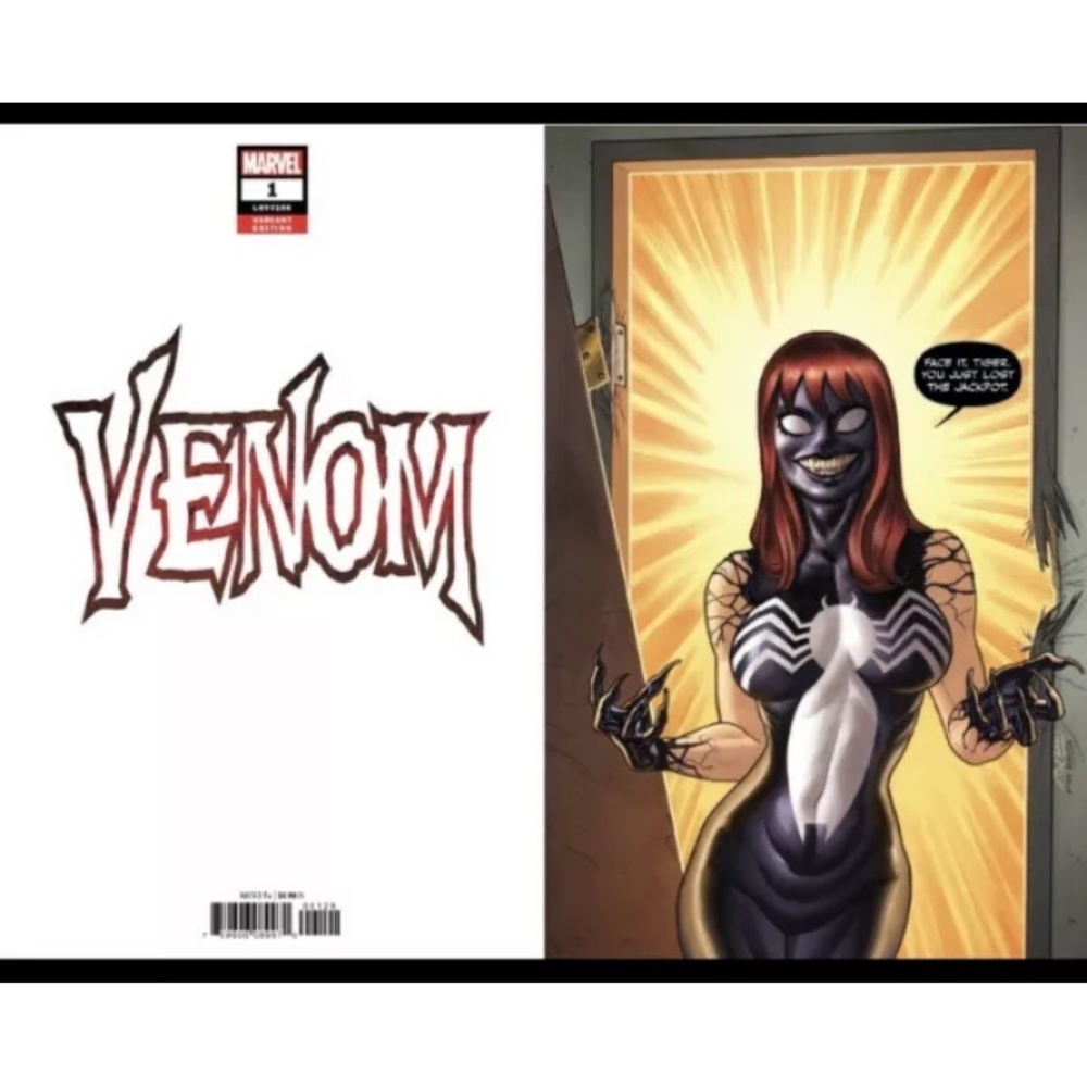 Marvel Venom 1 Virgin Joe Quinones Variant Comic NM Spider-man Carnage X Dc Lee - Picture 8 of 8